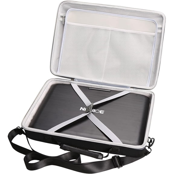 Hard Storage Case for BOIFUN/YOTON/POFOTO/PJGCWB/WONNIE 17.5" Portable DVD Player,14'' 15.5" 15.7" 16.9" With Fixed Spring Rope EVA Box (Only Case)(Only BOX)