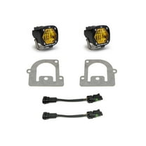 Baja Designs 21 Ford Bronco Sport S1 WC LED Fog Pocket Light Kit - Amber