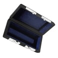 thumbnail image 4 of IDEANATEGRATE Caja De Almacenamiento Para Cabezal De Flauta En Cuero Negro Con Acabado Duradero, 4 of 8