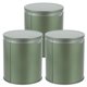 thumbnail image 3 of 3pcs Tinplate Tea Leaves Sealing Jars Tinplate Loose Tea Can Portable Small Tea Tin Canisters, 3 of 4