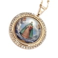 thumbnail image 4 of Collar LESLIE BOULES Virgen Caridad del Cobre, Oro de 18 quilates, Pla, 4 of 6