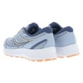 thumbnail image 2 of Saucony Womens Cohesion 13 Running Shoe 7.5 Blue Mist/Melon, 2 of 13