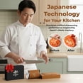 thumbnail image 6 of Professional Rolling Knife Sharpener Kit with Wooden Block for Kitchen and Japanese Knives, 6 of 6