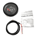 thumbnail image 1 of 2 Inch Universal Fuel Gauge Kit E-1/2-F Pointer Fuel Level Gauge Kit with Led Backlight for Rv, Boat and Motorcycle, Car,1 x 2 inch Universal Fuel Gauge Kit,Black, 1 of 6