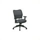 Scranton & Co 40" Chaise de Bureau de Luxe avec Assise en Tissu (Charbon de Bois) – image 1 sur 1
