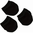 thumbnail image 4 of Toe Topper Socks, Liner Socks Breathable, Colorful Half Socks for Women, 3 Pairs, 4 of 6