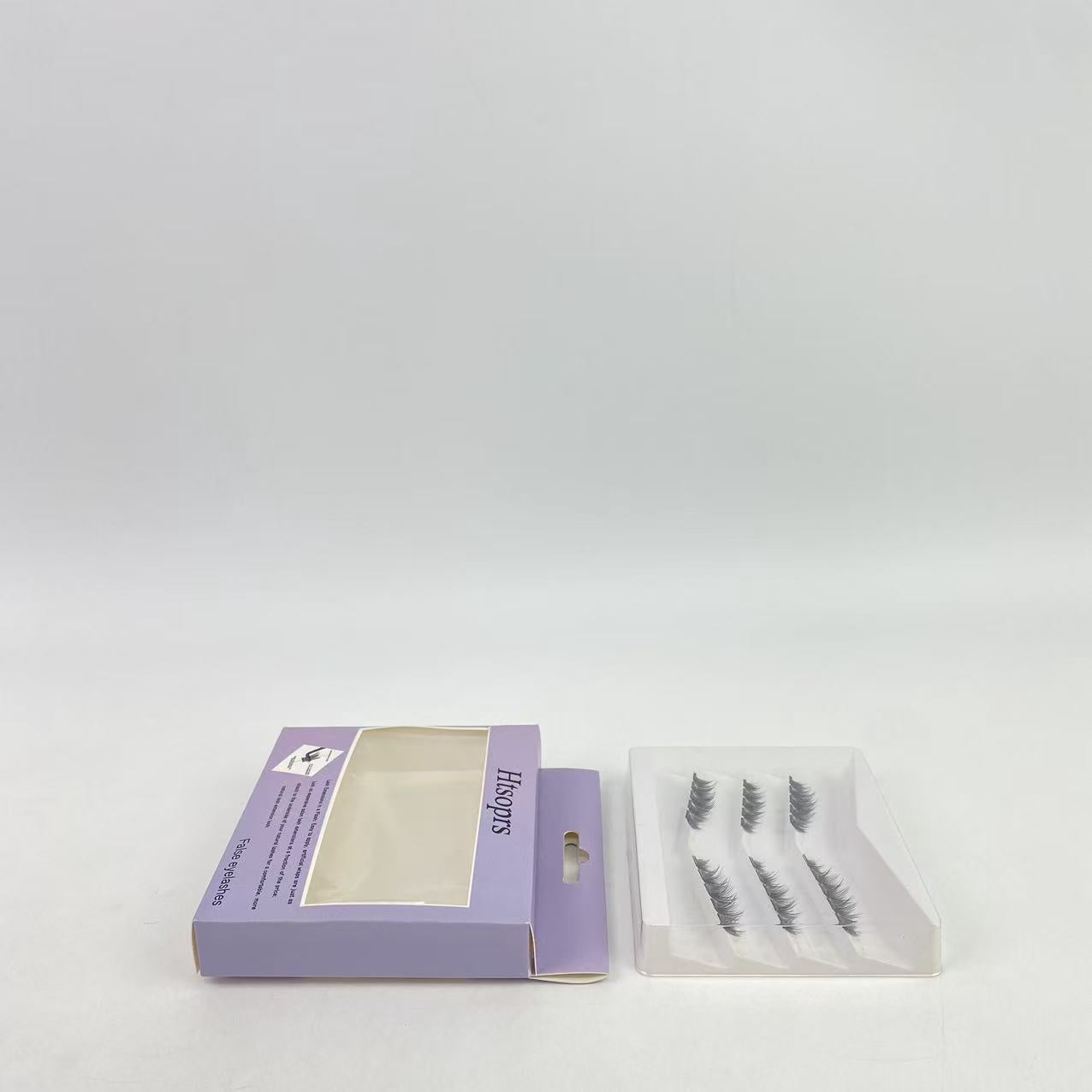 Htsoprs False eyelashes,Eyelash Extension Lengthening Wisps - Featherlight Synthetic Reusable Artificial Eyelashes Multipack of Mini Lash Clusters for that Authentic Eyelash Extension Look