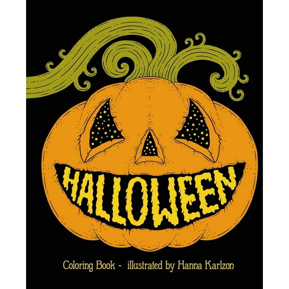 Hanna Karlzon Halloween: Coloring Book, (Hardcover)
