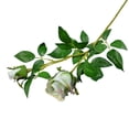 thumbnail image 4 of 2 Pcs Simulation Rose Flowers, Silk Rose Simulated Flower, Silk Rose Bud, Roses Branch Artificial Flower for Weddings and Home Decor 26", 4 of 5