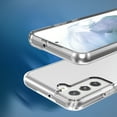 thumbnail image 6 of Slim Clear Case for Samsung Galaxy S24, High-Transparency Non-Yellowing Anti-Scratches Phone Case, Military Grade Shockproof Drop Resistant Lens Protection Cover for Galaxy S24, Black, 6 of 8
