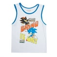 thumbnail image 6 of Sonic the Hedgehog Value 3-Pack of Youth Boy's Sleeveless Muscle Shirts  10/12 (L), 6 of 7