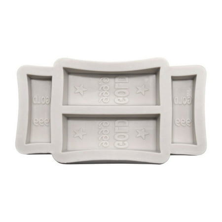 

Gold Brick Silicone Mould Bar Fondant Chocolate Cake Molds Cake Decorating Tools