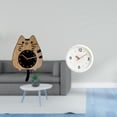 thumbnail image 2 of Reloj de pared,Reloj de pared decorativo con forma de gato para sala de estar silenciosa,Reloj de pared,Reloj de pared decorativo,moderno y elegante,Reloj de pared redondo silencioso,sin, 2 of 8