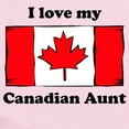 thumbnail image 2 of CafePress - I Love My Canadian Aunt Body Suit - Baby Light Bodysuit, Size Newborn - 24 Months, 2 of 4