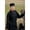 Black, variant on 0481-2502 Barbados Chef Coat in White - Small