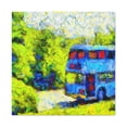 thumbnail image 1 of Bus in Blue Hours - Canvas, 1 of 10