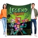 thumbnail image 1 of Legend Quest anti-pilling, suave, ligera, esponjosa y acogedora de lujo para hogar y cocina – Perfecta para niños y adultos, 100 x 150 cm, 1 of 6