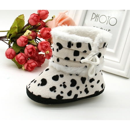 

Baby Sneakers Baby Girls Boys Soft Booties Snow Boots Toddler Warming Shoes