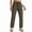 Dark Olive, variant on Women's Hiking Pants-29" Lightweight Quick Dry Sweatpants Casual Safari Work Travel Outdoor Clothes Black（Size XS-XXXL）