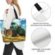 thumbnail image 3 of Easygdp Green Tractor Field Bolsas Tote para Mujer, Bolsos de Hombro para Viaje, Bolsos de Mano de Gran Capacidad para Compras y Trabajo, 3 of 8