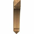 thumbnail image 6 of Ekena Millwork 6"W x 28"D x 32"H Thorton Arts & Crafts Rough Sawn Bracket, Western Red Cedar, 6 of 13