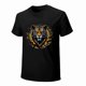 thumbnail image 1 of Serious Tiger T-shirt Cartoon T-shirt Graffiti T-shirt Aesthetics shirt Unisex Tees, 1 of 5