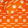 thumbnail image 5 of Clemson Tigers Sheet Set Choose From Sizes and Colors Orange Cotton King 299 and Below, 5 of 5