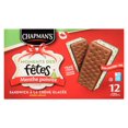 thumbnail image 2 of Chapman's Holiday Moments Peppermint Ice Cream Sandwich in a Box, 12 x 120mL, 2 of 9