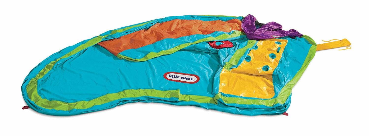 Little Tikes Slam 'n Curve Slide Infaltable Outdoors Kiddie Pool | 632914C