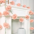 thumbnail image 5 of Dalrosia Paper Pom Pom Garlands, Paper Flowers for Birthday Decorations, Baby Shower, Wedding Engagement, Bridal Shower, Spring Summer Party Decorations, 5 of 8
