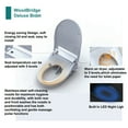 thumbnail image 5 of woodbridge t-0008 luxury bidet toilet, elongated one piece toilet with advanced bidet seat, smart toilet seat with temperature controlled wash functions and air dryer, 5 of 15