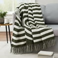 thumbnail image 5 of Better Homes & Gardens Textured Cozy Woven Chenille Throw, 50"x72", Green Arch, 5 of 5