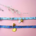 thumbnail image 2 of Collar de gato Faygarsle Denim Breakaway con colgante en forma de campana, 2 of 8