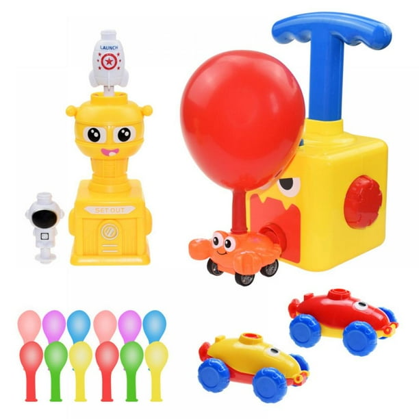 inflatable balloon launcher powered car