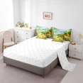thumbnail image 3 of Camper Bedding Sets 7-Piece Happy Camping Comforter Set Full,Rv Camper Accessories Bedding Comforter Sets Kids Rainbow Flower Bed in a Bag Butterfly Animal Bedding Accessories Spring Camper Themed, 3 of 4