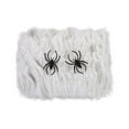 thumbnail image 2 of 6Pack Spider Webs Halloween Decorations with 12 Fake Spiders, Cobwebs Halloween Decorations Indoor and Outdoor Party Supplies,White, 2 of 9