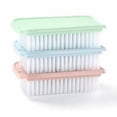 thumbnail image 5 of YardChic Laundry Brush, Hard Nylon Plastic Laundry Scrub Brush, Multipurpose Household Shoe Cleaning Scrubber, Stain Removing Handheld Brush for Garments, Footwear, Fabric Stains, Tile Surface, 5 of 7