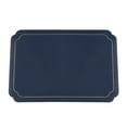 thumbnail image 2 of Ludlz Nordic Placemat Rectangular Gold Edge Design Heat Resistant Easy to Clean Space-saving Foldable Mat for Kitchen Dining Table, 2 of 8