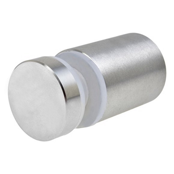 soporte tubular 1.9 x 3.5 cm plata
