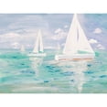 thumbnail image 3 of Maria, Robin 18x15 Black Modern Framed Museum Art Print Titled - Nice Day For Sailing, 3 of 5