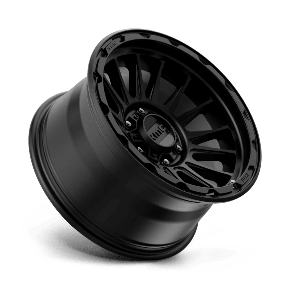 KMC KM542 Impact Satin Black 17x9 6x5.5 -12mm (KM54279068712N