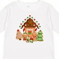thumbnail image 4 of Inktastic Gingerbread House Christmas Boys or Girls Long Sleeve Toddler T-Shirt, 4 of 5