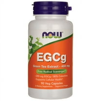 NOW Supplements, EGCg Green Tea Extract 400 mg, Free Radical Scavenger*, 90 Veg Capsules