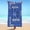B, variant on LACKUST Microfiber Beach Towel Oversized Sand Free Quick Dry Lightweight Absorbent for Travel Swimming Pool Camping Dark Blue Purple 3 Colors
