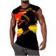 thumbnail image 2 of Hombres Moda Casual Impresión Suéter Cuello Redondo Tanque Deportivo, 2 of 8