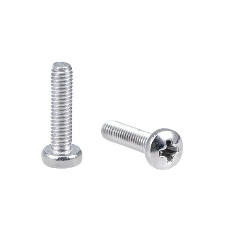 

Unique Bargains M3x12mm Machine Screw Pan Cross Head Screw Fasteners Bolts 30Pcs