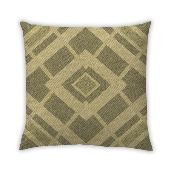 Ahgly Company Outdoor Square Contemporary Throw Pillow, 18 inch by 18 inch