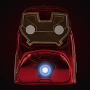 Loungefly by Marvel Iron Man Light Up Mini Backpack