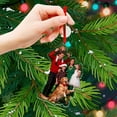 thumbnail image 4 of Personalized Christmas Tree Photo Ornament, Custom Holiday Family Keepsake, Festive Decoration (Personalized Shape), 4 of 6