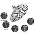 thumbnail image 4 of Clearance!Premium High Pressure Shower Head with 5 Spray Modes-Modern Rainfall Bathroom Showerhead Replacement for Strong Water Flow & Relaxing Shower Experience, 4 of 7